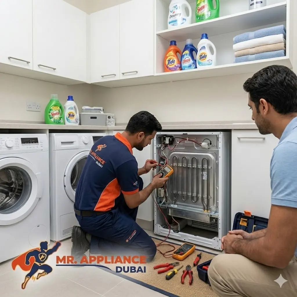 Electric Dryer Not Heating in nearby Dubai Mall