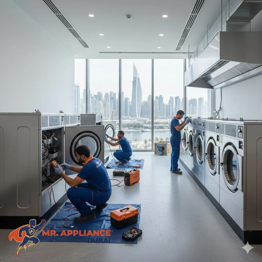 High Volume Laundry Repair Dubai Marina